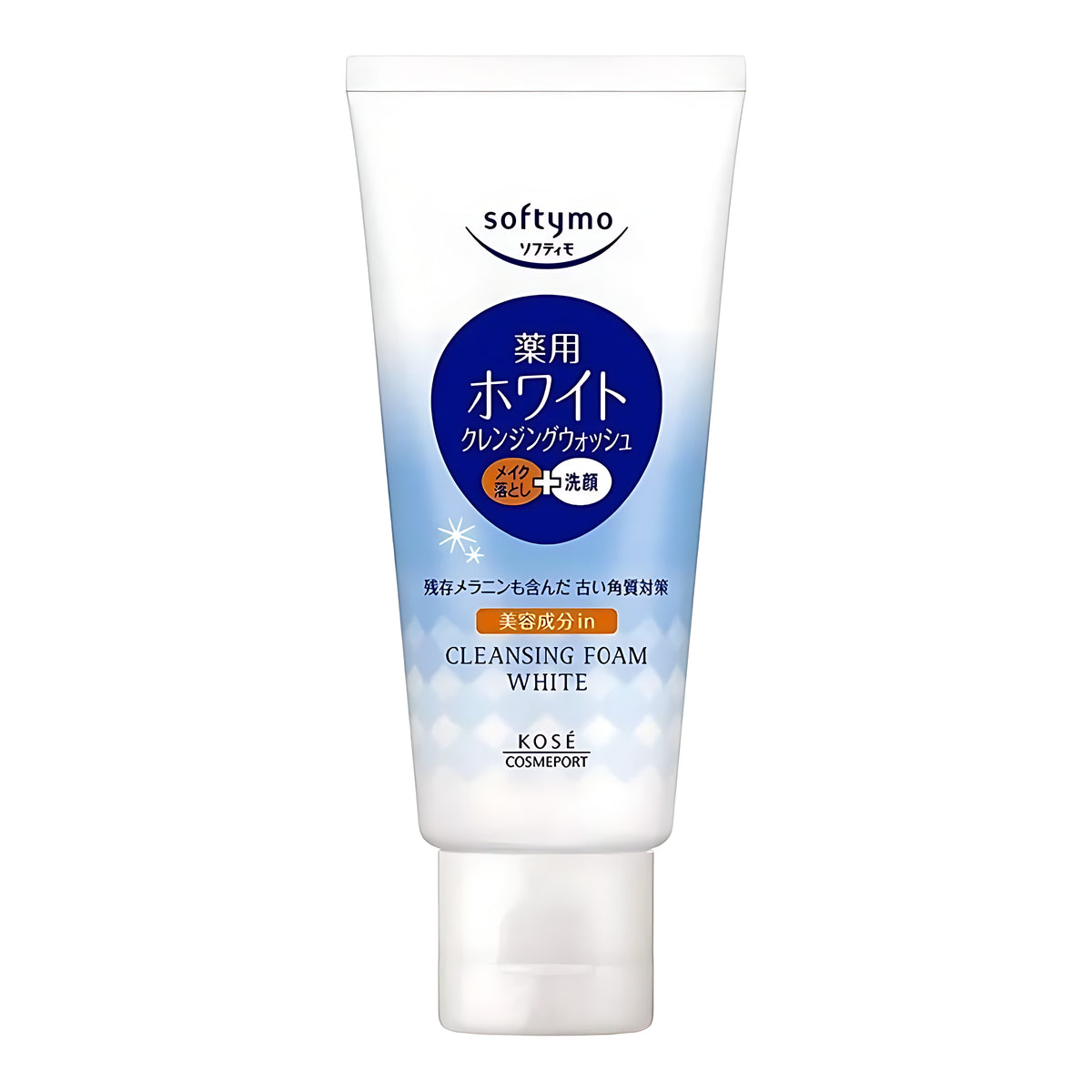 KOSE Cosmeport Softymo White Medicated Cleansing Wash Mini