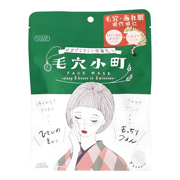 KOSE CLEAR TURN Pore Minimizing Mask