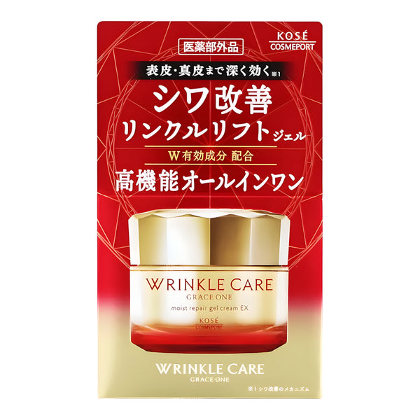 KOSE GRACE ONE Wrinkle Care Moist Repair Gel Cream EX