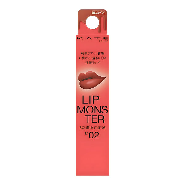 KATE Lip Monster Souffle Matte Lipstick M02 Cherry Blossom