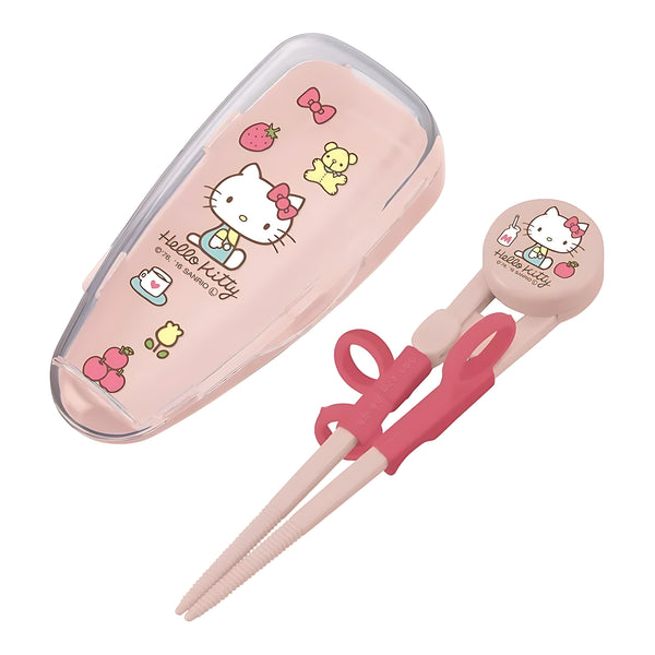 Skater Deluxe Training Chopsticks with Case Hello Kitty