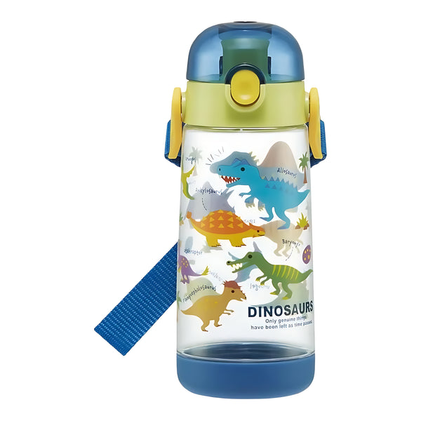 SKATER Dinosaur One-Push Direct Drinking Bottle