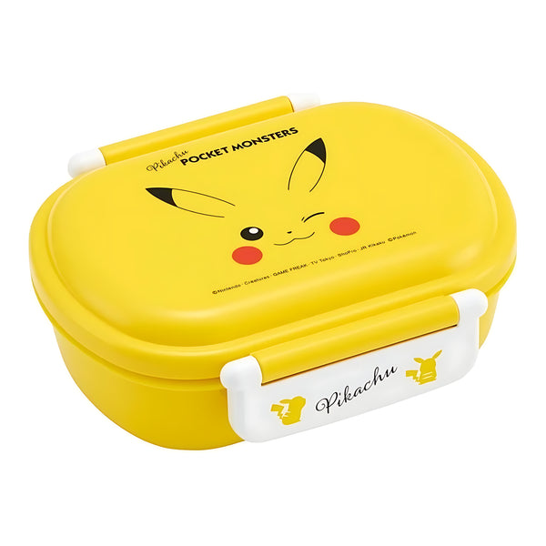SKATER Antibacterial Fluffy Tight-Seal Bento Box Pikachu