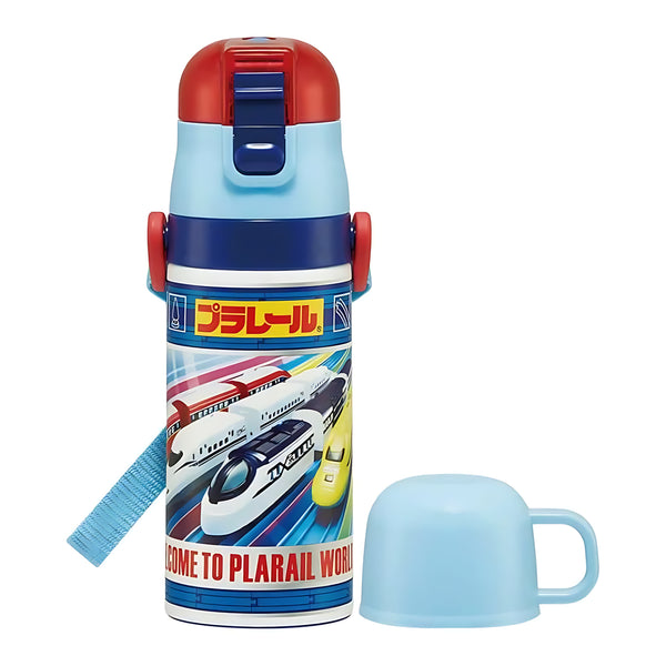 SKATER Plarail 23 Kids' 2-Way Bottle Ultra-Lightweight