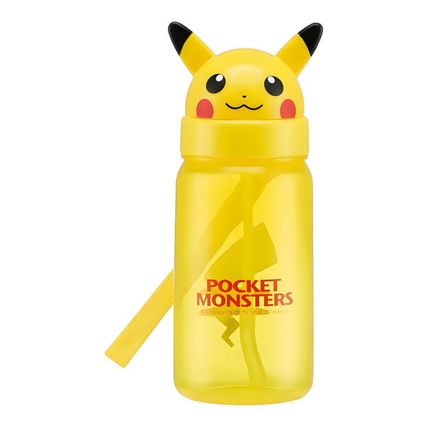 Skater Die-Cut Straw Water Bottle Pikachu