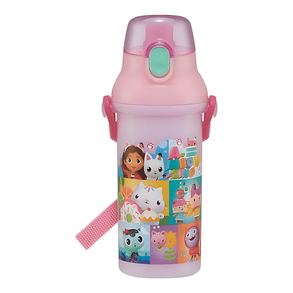 Skater One-Touch Antibacterial Kids Water Bottle Gabby's Dollhouse