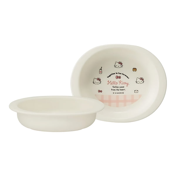 SKATER Polypropylene Small Plate for Babies Hello Kitty