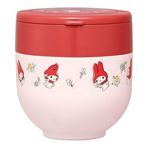 Skater Retro Insulated Lunch Jar My Melody Flower