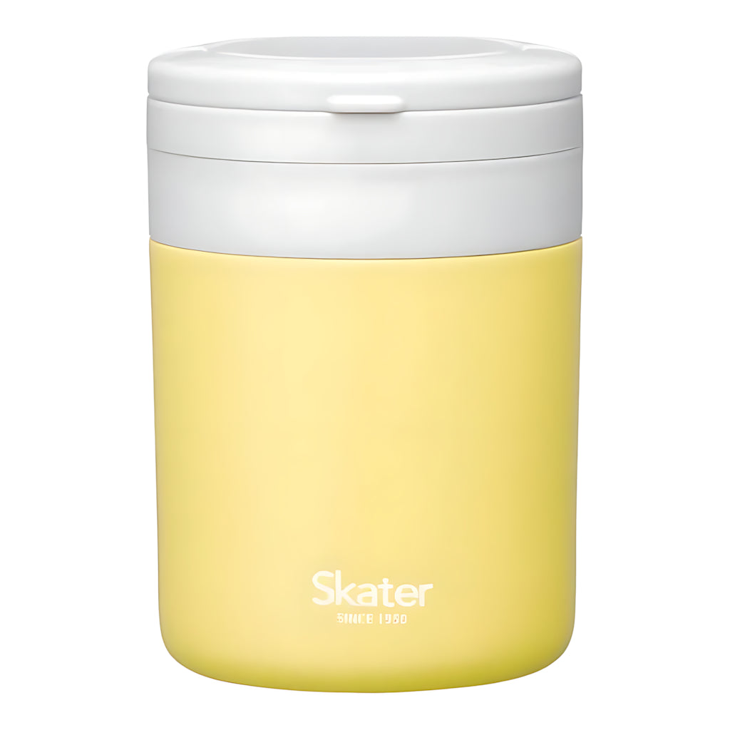 Skater Foldable Handle Insulated Food Jar Saffron Yellow