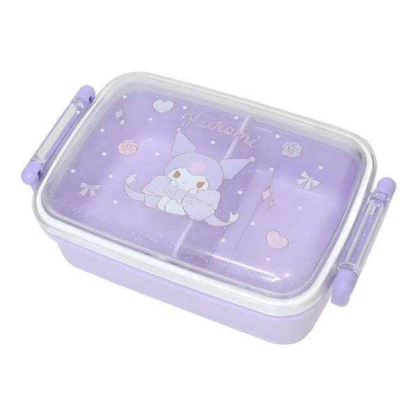 Skater Antibacterial Dome-Lid Lunch Box Kuromi Big Ribbon