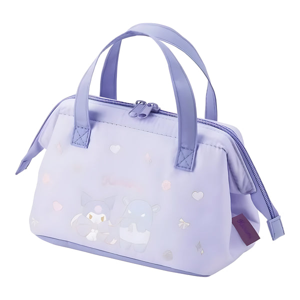Skater Big Ribbon Kids' Insulated Gama-Guchi Lunch Bag Kuromi