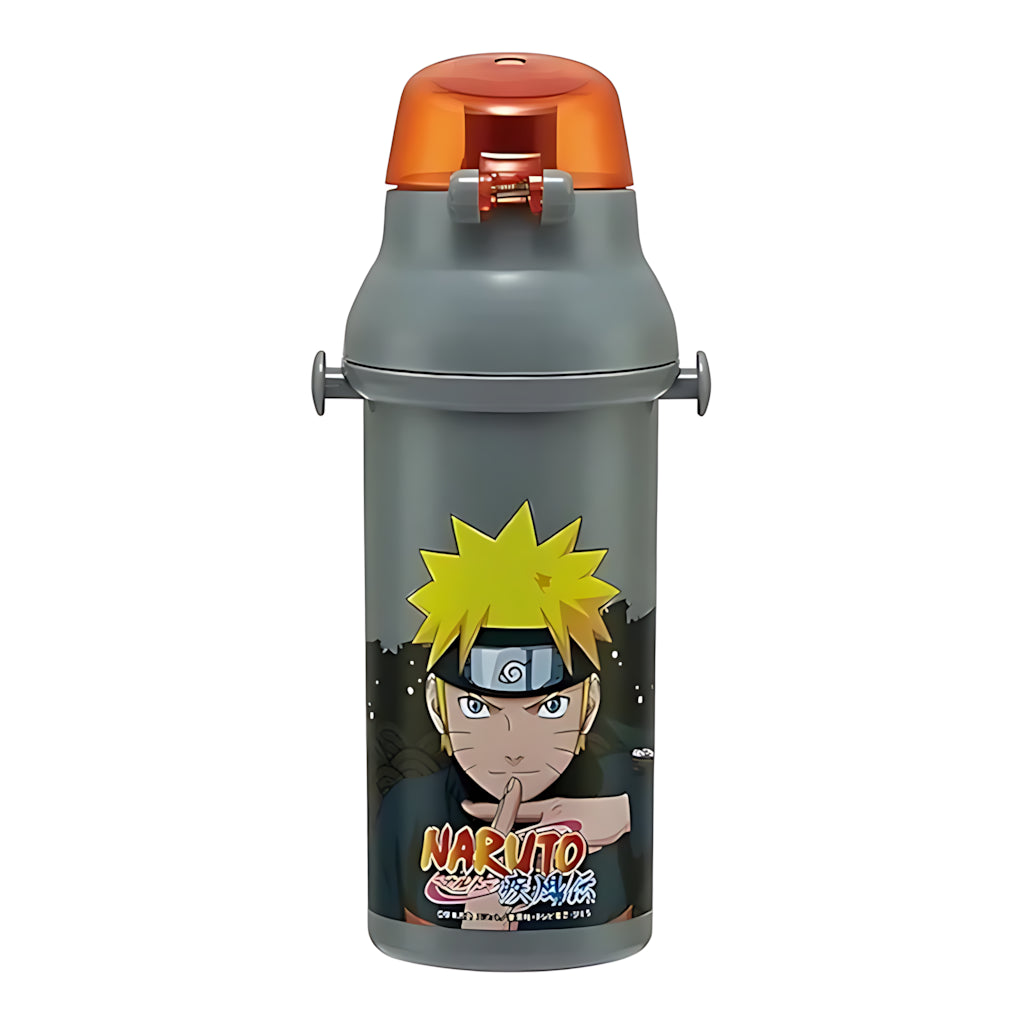 Skater Antibacterial One-Touch Water Bottle Naruto