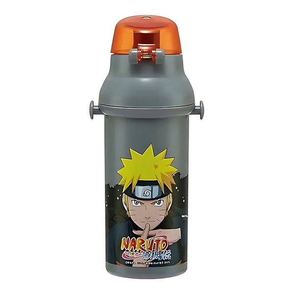 Skater Antibacterial One-Touch Water Bottle Naruto