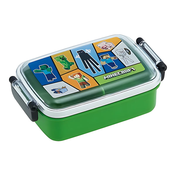 Skate Dome-Lid Bento Lunch Box 1-Tier Minecraft