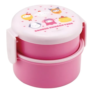 Skater Antibacterial Round 2-Tier Lunch Box Sanrio Food