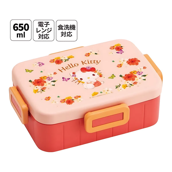 Skater 4-Point Locking Lunch Box Hello Kitty