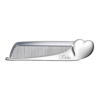 ReFa HEART COMB Hair Comb Aira Foldable Silver