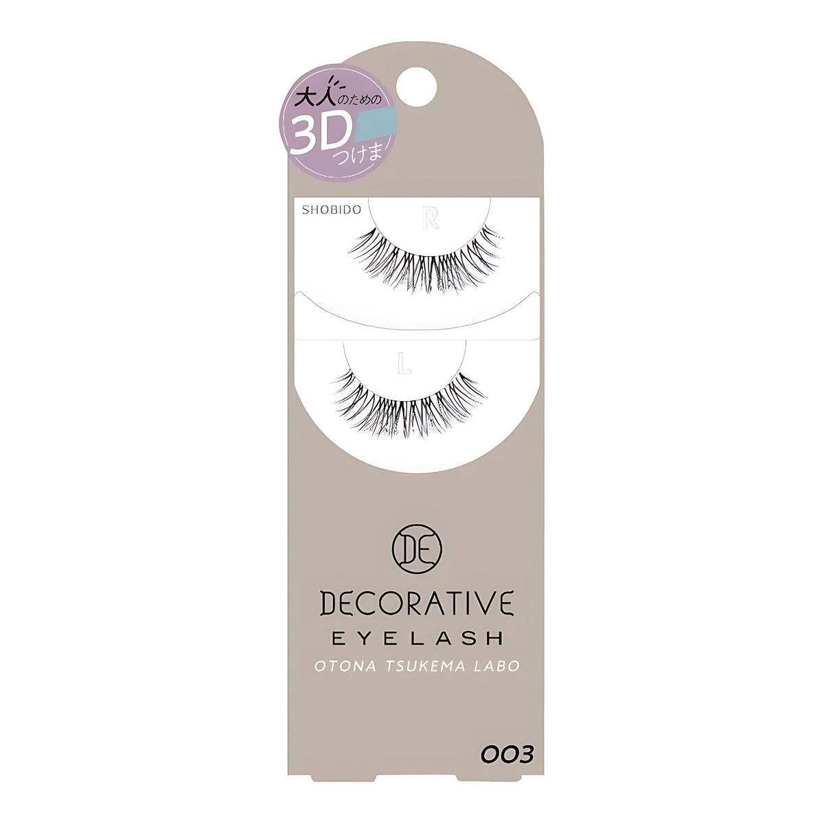 SHOBIDO Decorative Eyelash #003 4 Pairs