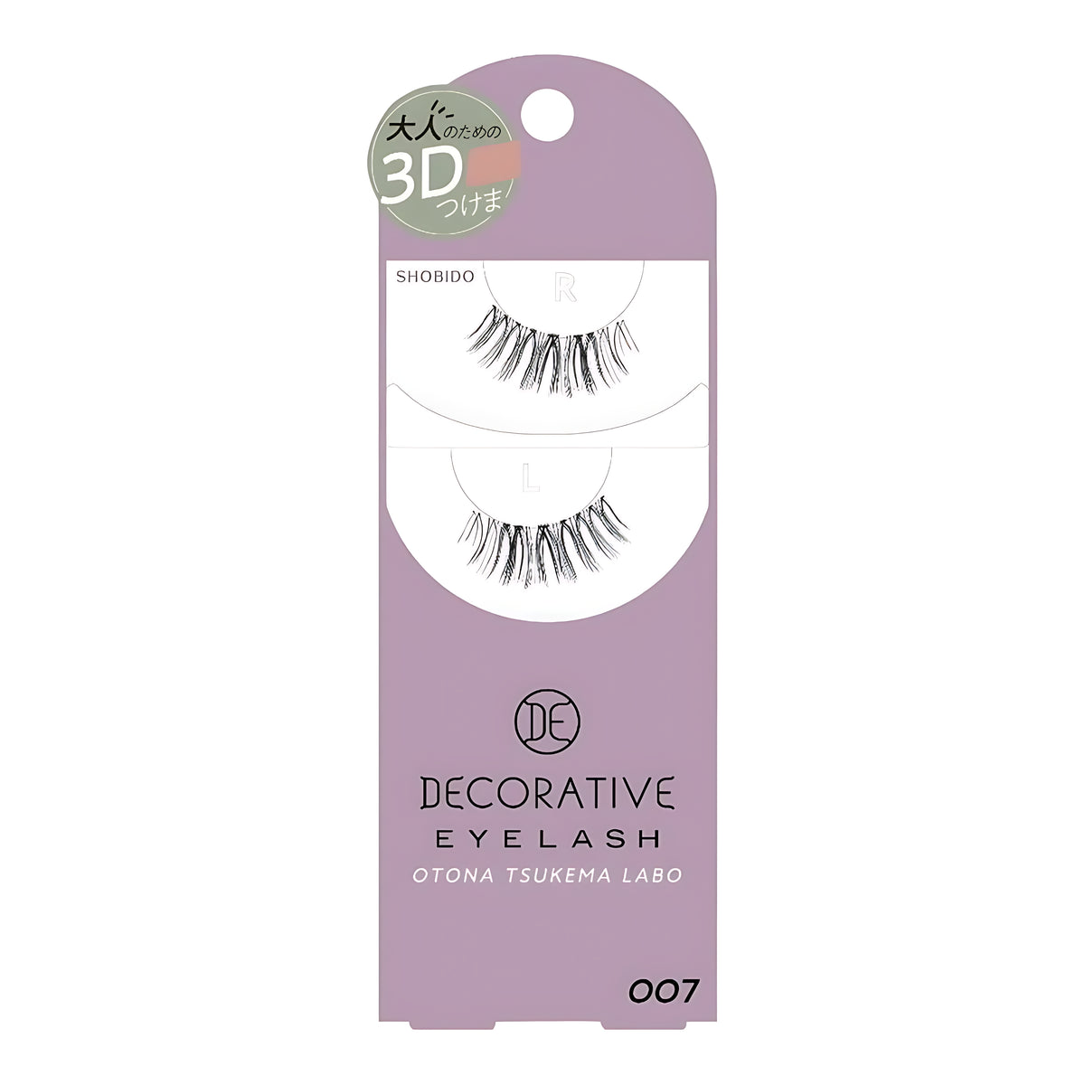 SHOBIDO Decorative Eyelash 007 False Eyelashes 4 Pairs