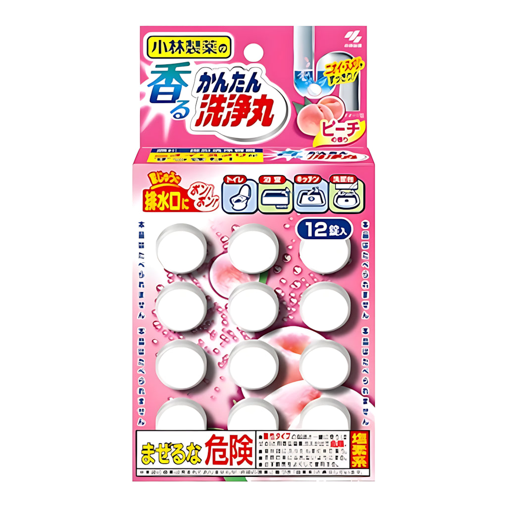 Kobayashi Pharmaceutical Fragrant Easy Cleansing Pills Peach