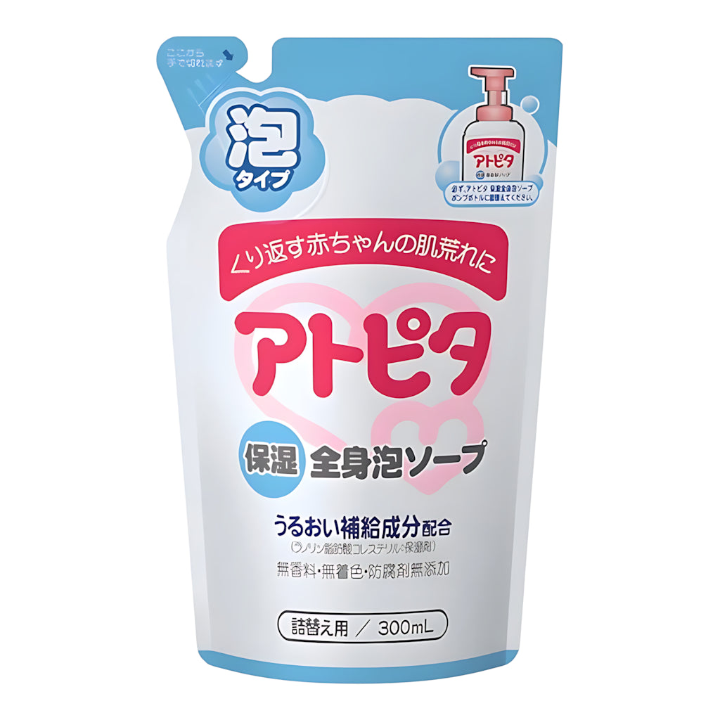 Tanpei Pharmaceutical Atopita Moisturizing Foaming Body Soap Refill