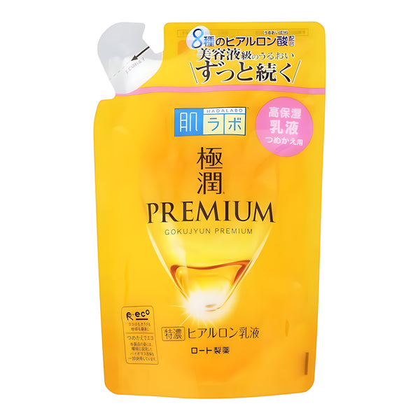 Hada Labo Gokujyun Premium Hyaluronic Acid Emulsion Refill 140ml