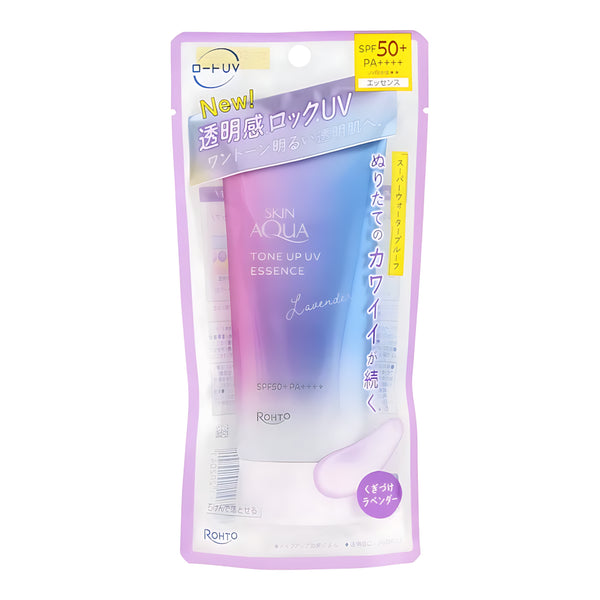 Skin Aqua Tone Up UV Essence Lavender SPF50+ PA++++