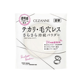 CEZANNE 포어리스 파우더 CL 클리어 리필 6g