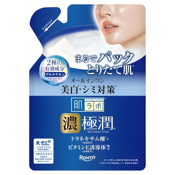 Rohto Hada Labo Gokujyun Brightening Perfect Gel Refill 80g ROHTO