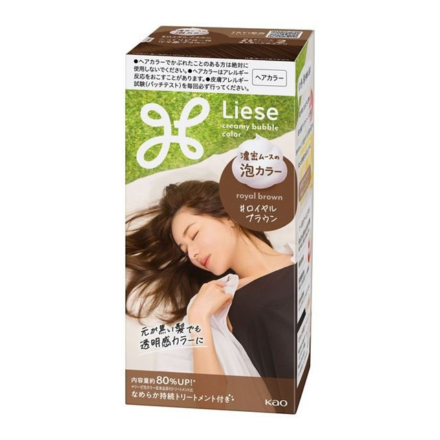 KAO Liese Foam Hair Color Royal Brown