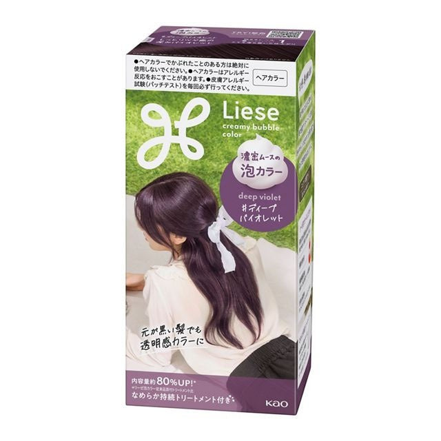 KAO Liese Foam Hair Color Deep Violet