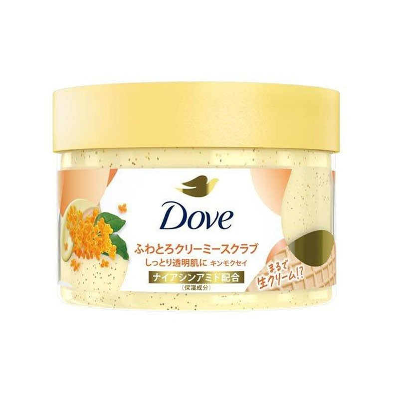 Unilever Dove Fluffy Creamy Scrub Osmanthus