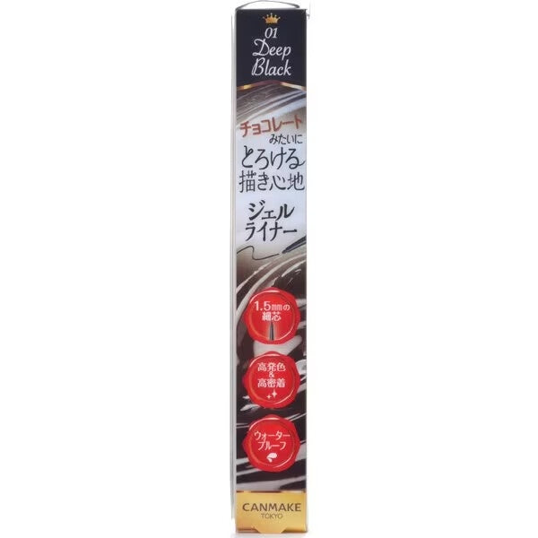 CANMAKE Creamy Touch Liner 01 Deep Black