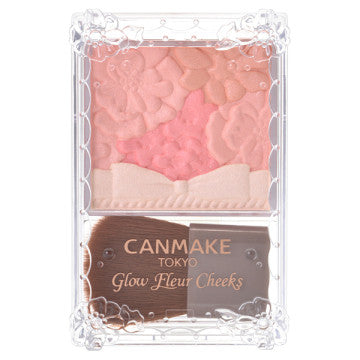 CANMAKE Glow Fleur Cheeks 01 Peach Fleur