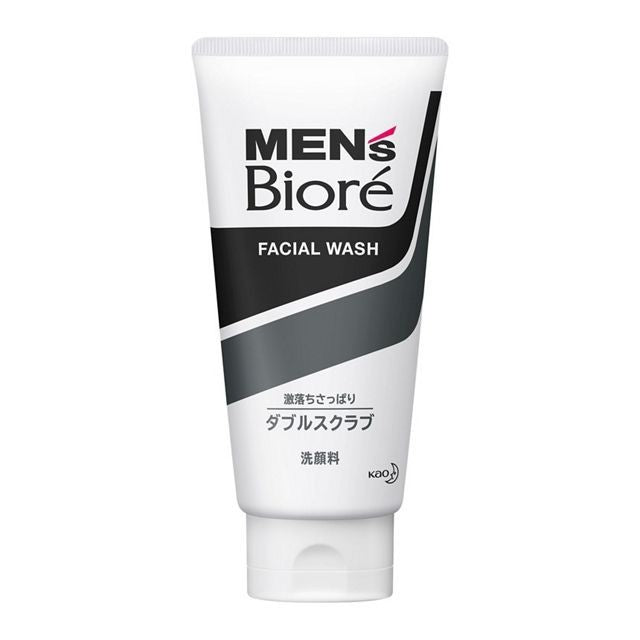 KAO Men's Biore Double Scrub Face Wash
