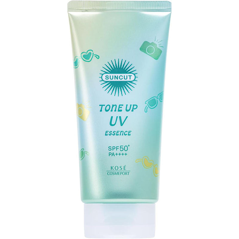 KOSE Suncut R Tone Up UV Essence Mint Green