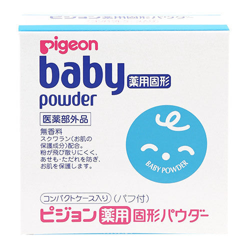 Pigeon Medicated Baby Powder Blue Can Talc-Free (0+ Months), 100g