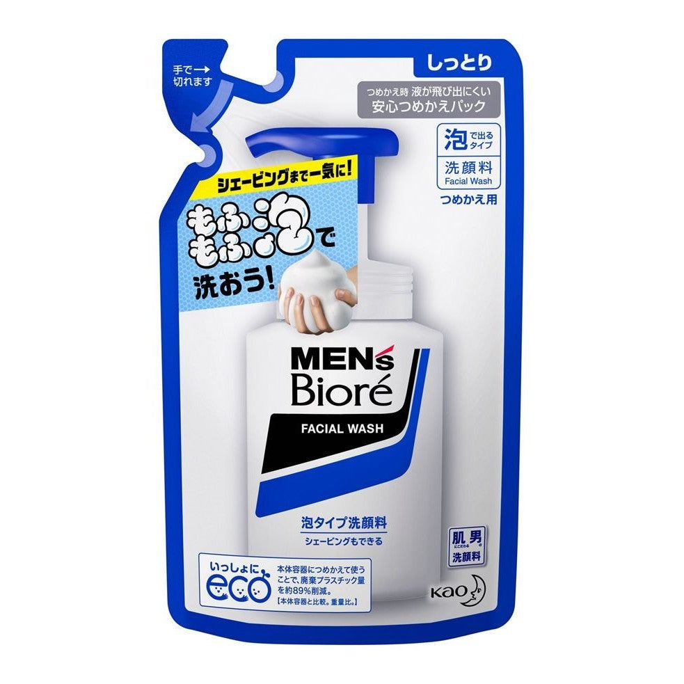 KAO Men's Biore Foam Face Wash Refill
