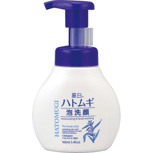 Kumano Yushi Reihaku Hatomugi Bubble Face Wash
