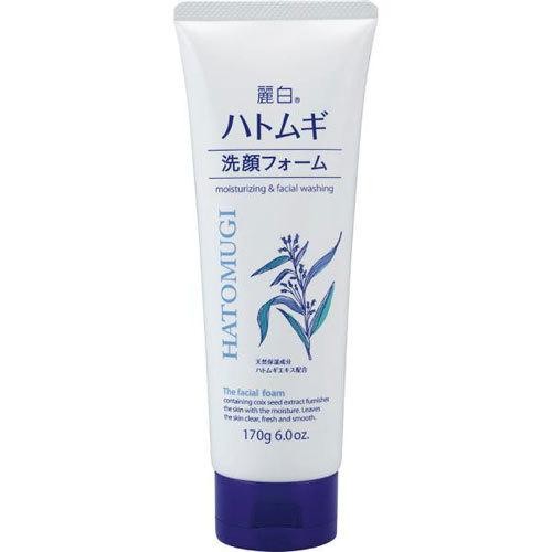 Kumano Yushi Reihaku Hatomugi Face Wash Foam