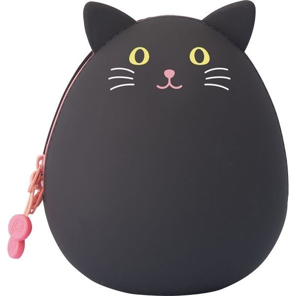 LIHIT LAB Egg Pouch BIG Black Cat