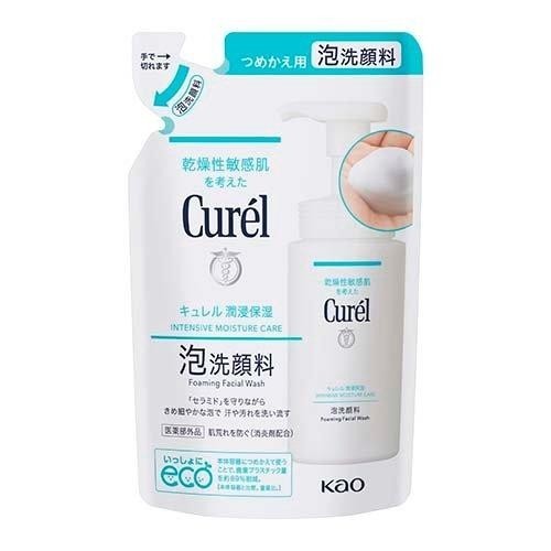 KAO Curel Intensive Moisture Care Foam Face Wash Refill