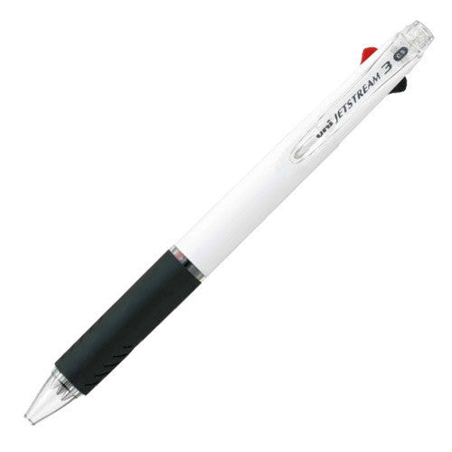 Uni Jetstream 3 Color Ballpoint Pen 0.5mm Black/White/Navy/Red/Ivory For School Professional Office Made In Japan