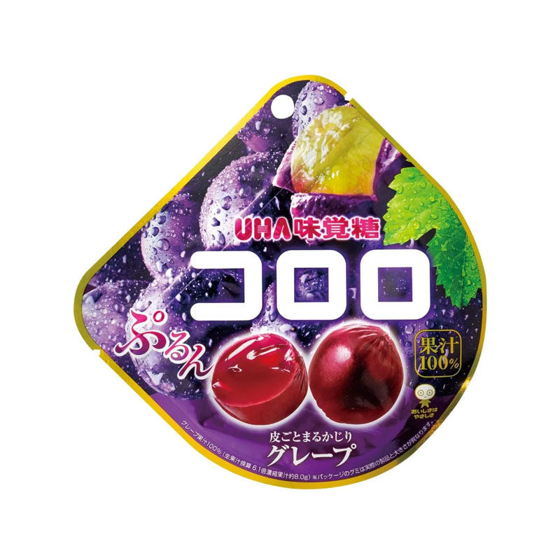 UHA Mikakuto Kororo Kyoho Grape Gummy, 48g