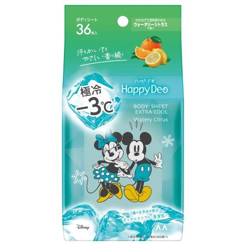 MANDOM Happy Deo Body Sheet Extreme Cool