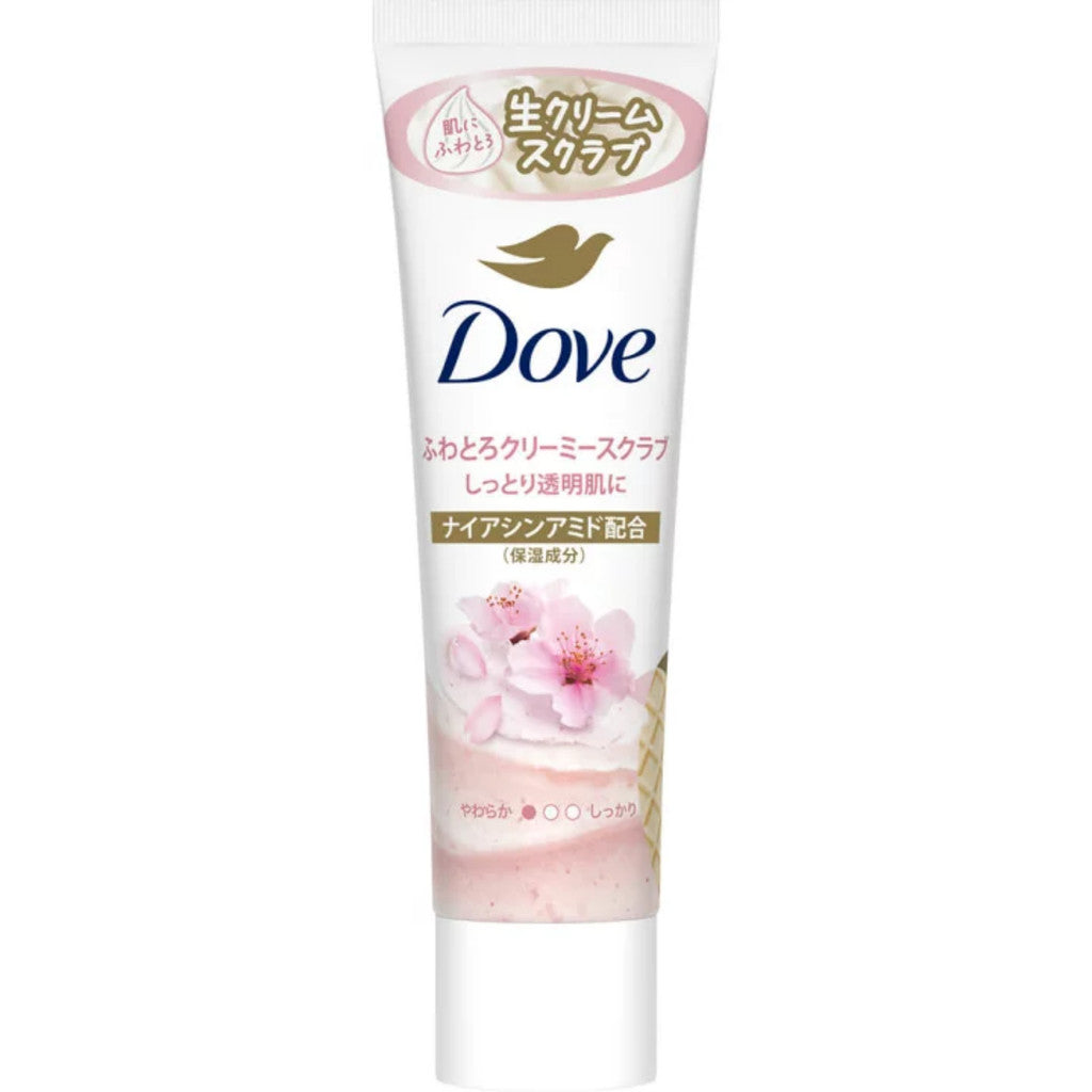 Unilever Dove Fluffy Creamy Scrub Sakura & Musk