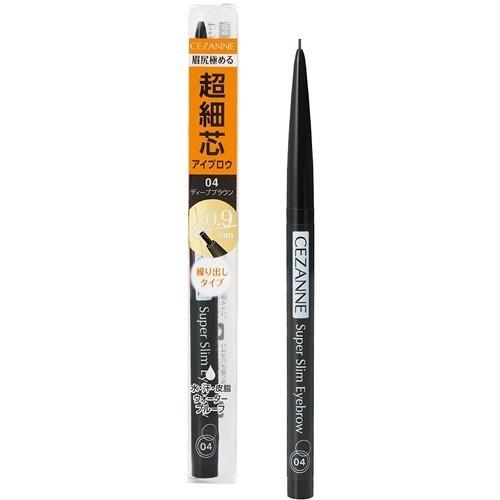 CEZANNE Super Slim Eyebrow Pencil 04 Deep Brown