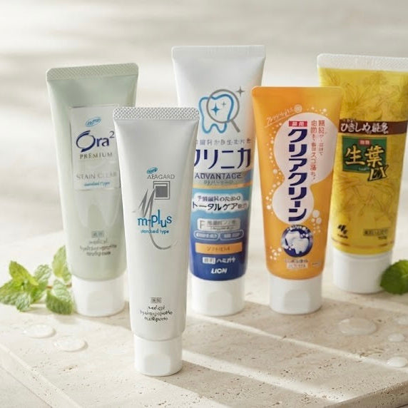 Five Japanese toothpastes for safer oral care - whitening, fluoride cavity and gum-care picks (PH)
