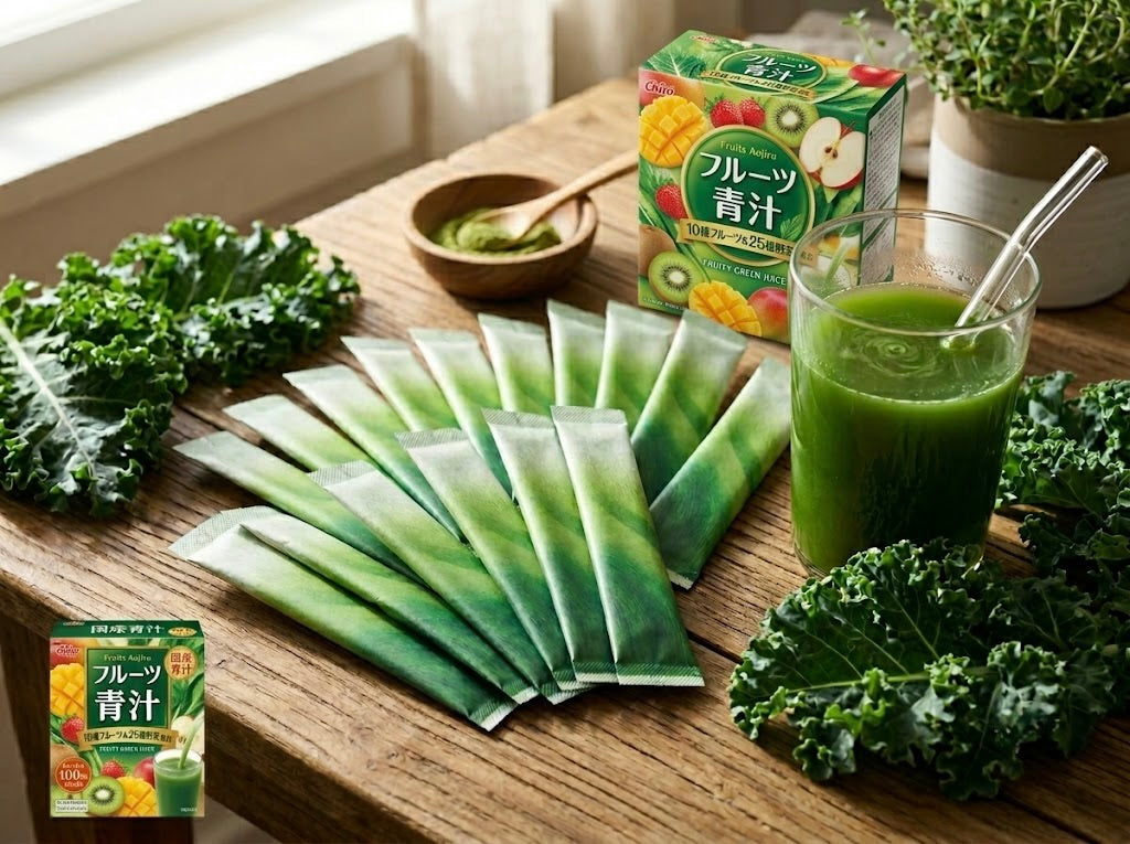 Japan's Favorite Aojiru: 3 Green Juice Picks Worth Trying