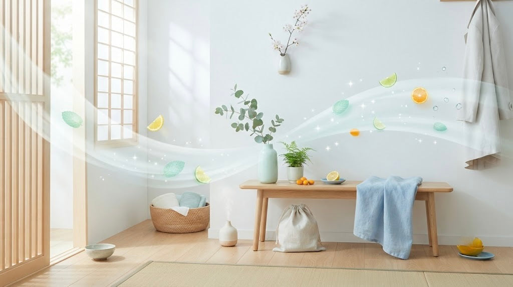 Fresh, clean Japanese home with breeze, mint and citrus - Japanese odor-control and freshness (PH)